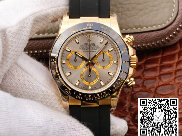 Rolex Daytona Cosmograph 116518LN JH Factory Silver Gray Dial