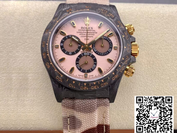 Rolex Daytona Cosmograph Diw Custom Version Noob Factory Carbon Fiber Case