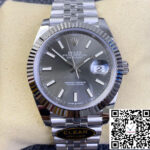 Rolex Datejust M126334-0014 Clean Factory Grey Dial 904L Stainless Steel