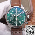 IWC Pilot Chronograph IW377726 ZF Factory Green Dial