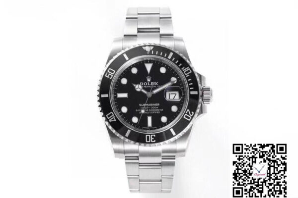 Rolex Submariner 116610LN-97200 ZF Factory Black Dial Stainless Steel Strap