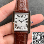 Cartier Tank WSTA0028 K11 Factory Brown Cowhide Strap
