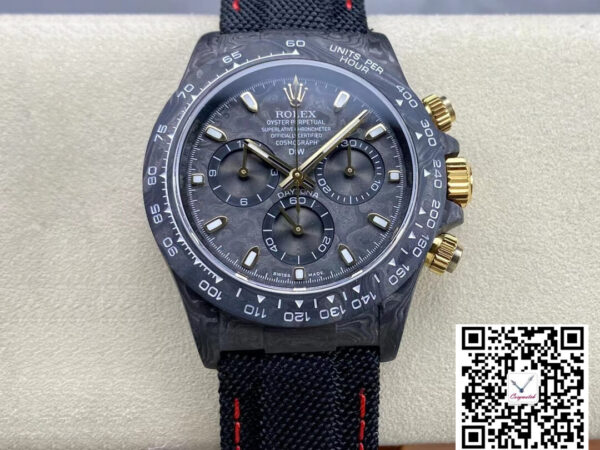 Rolex Daytona Cosmograph Diw Custom Version Carbon Fiber