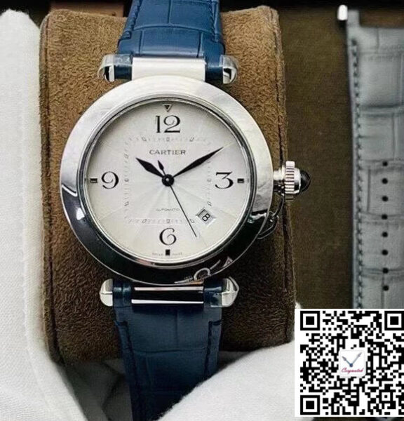 Cartier Pasha WSPA0010 41MM BV Factory Blue Strap