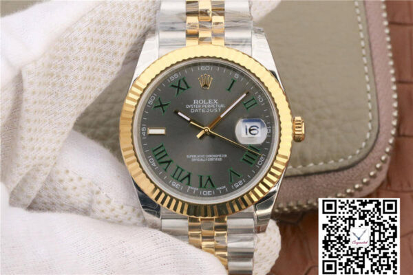 Rolex Datejust M126333-0020 EW Factory Yellow Gold
