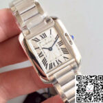Cartier Tank Anglaise Ladies W5310022 Silver Dial - Image 3