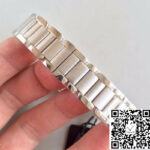 Cartier Tank Anglaise Ladies W5310022 Silver Dial - Image 9