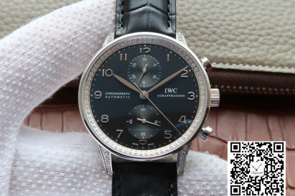 IWC Portugieser IW371440 ZF Factory V2 Diamond Bezel
