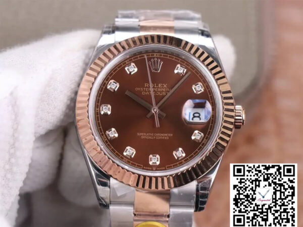 Rolex Datejust M126331-0003 41MM TW Factory Chocolate Dial