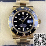 Rolex Submariner 116618LN-97208 Clean Factory Yellow Gold