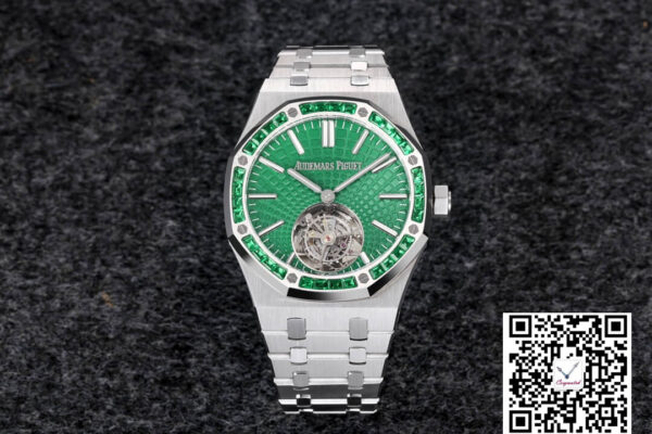 Audemars Piguet Royal Oak Tourbillon 26532IC.EE.1220TI.01 R8 Factory Green Dial