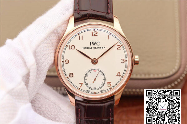 IWC Portuguese IW545409 ZF Factory Rose Gold White Dial