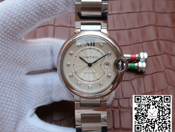 Ballon Bleu De Cartier WE902075 JF Factory Silver Dial