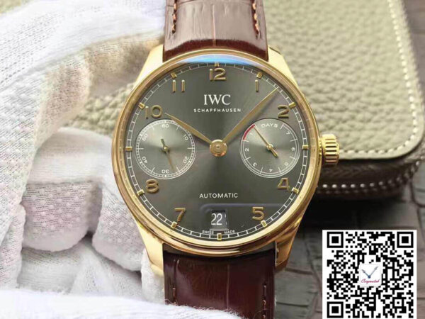 IWC Portugieser IW500101 ZF Factory Yellow Gold Case