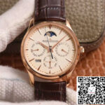 Jaeger-LeCoultre Master Ultra Thin Moon Perpetual Calendar 1302520 V9 Factory Rose Gold Case