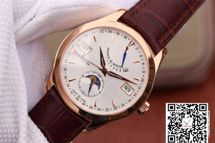 Jaeger-LeCoultre Master Calendar Q151242A Rose Gold Silver Dial - Image 4