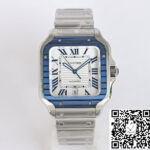 Santos De Cartier GF Factory Stainless Steel Strap