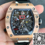 Richard Mille RM11 KV Factory Rose Gold Camouflage Strap