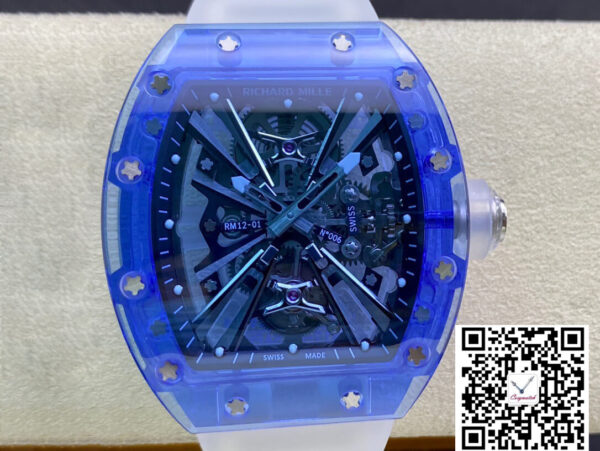 Richard Mille RM12-01 RM Factory Tourbillon Transparent Dial