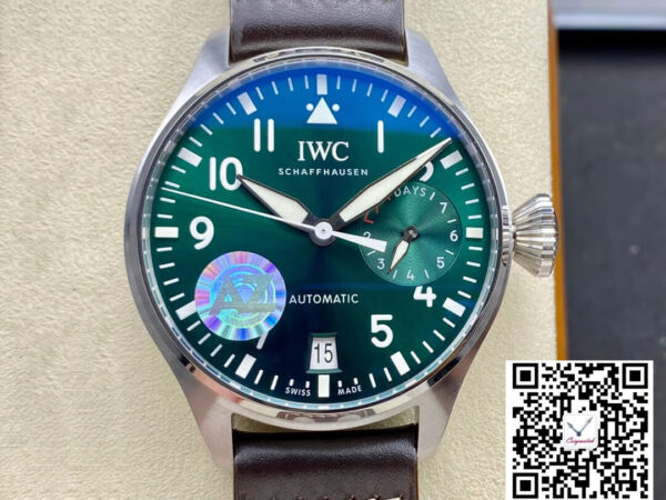 IWC Pilot IW501015 AZ Factory Green Dial