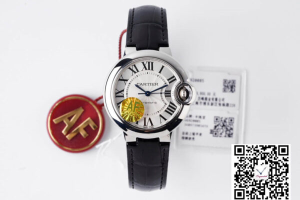 Ballon Bleu De Cartier W6920085 33MM AF Factory Leather Strap
