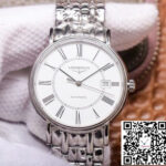 RM Factory Longines Presence L4.921.4.11.6 Stainless Steel White Dial