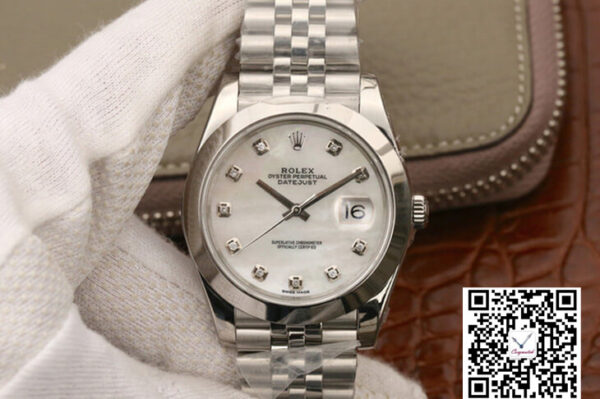Rolex Datejust M126300 EW Factory Diamond-set Dial