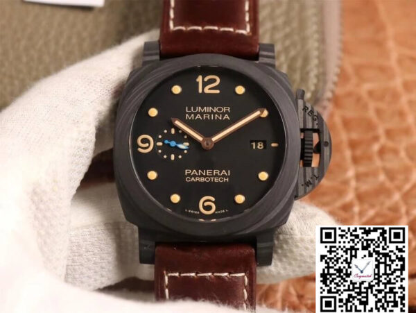 Panerai Luminor 1950 PAM00661 VS Factory Carbon Fiber Case