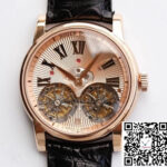 Roger Dubuis Hommage RDDBHO0562 Double Flying tourbillon JB Factory Rose Gold Dial