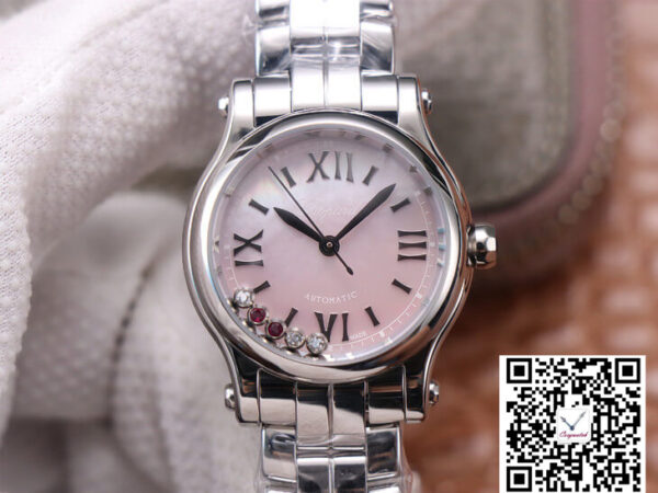 Chopard Happy Sport 278573 YF Factory Pink Dial