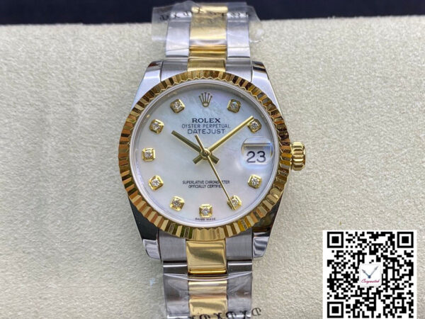 Rolex Datejust M278273-0027 31MM EW Factory Fritillary Dial