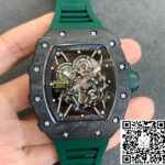 Richard Mille RM035-02 KV Factory V3 Carbon Fiber Green Strap