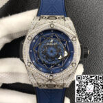 Hublot Big Bang WWF Factory Titanium Full Diamond Case