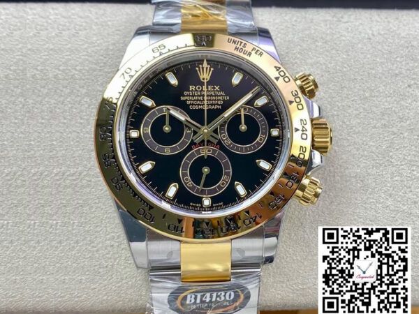 Rolex Daytona M116503-0004 BT Factory Yellow Gold Black Dial