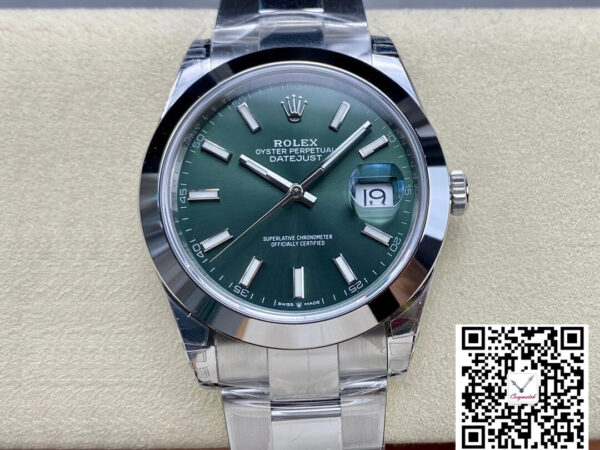 Rolex Datejust M126300-0019 41MM VS Factory Green Dial