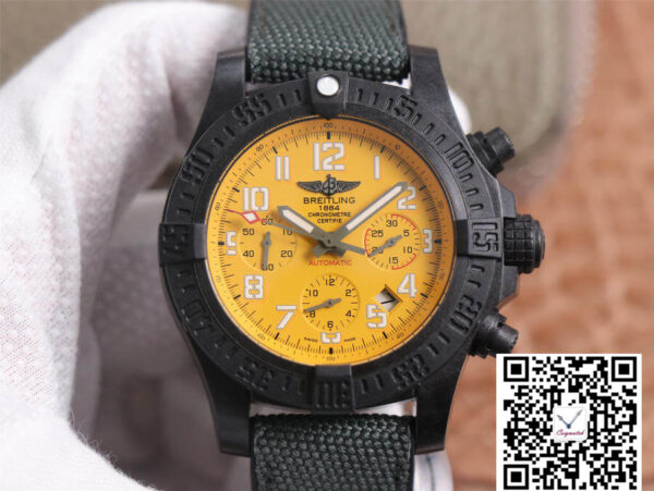 Breitling Avenger Hurricane 12H XB0180E41I1W1 GF Factory V2 Yellow Dial