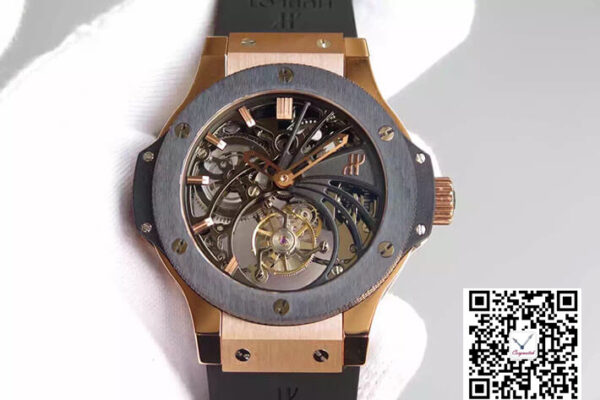 Hublot Big Bang Hollow Tourbillon Skeleton Dial