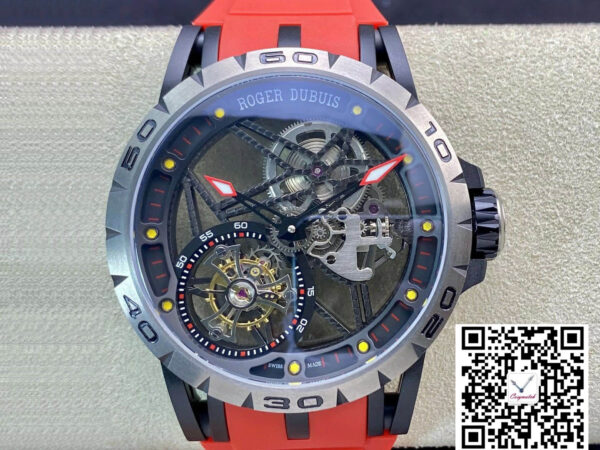 Roger Dubuis Excalibur RDDBEX0549 BBR Factory Tourbillon Titanium Case