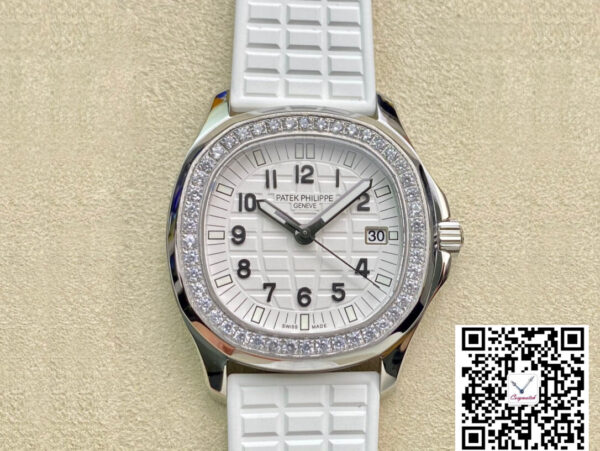 Patek Philippe Aquanaut Quartz Ladies 5067A-024 PPF Factory Diamond-set Bezel