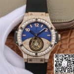 Hublot Big Bang Tourbillon Rose Gold Diamond Dial