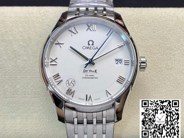 Omega De Ville 431.10.41.21.02.001 VS Factory White Dial