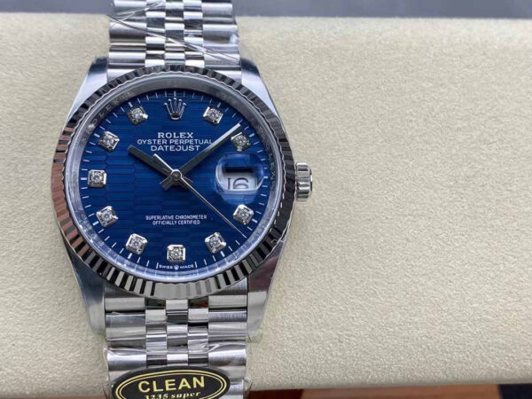 Rolex Datejust 126234 Blue Dial Clean Factory Super Clone