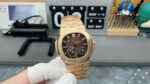 Patek Philippe Nautilus 5712 40mm Grey Dial Super Clone - Image 4