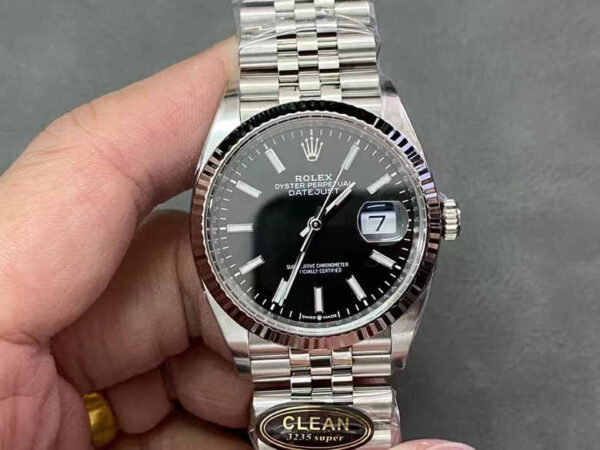 Rolex Datejust 126234 Clean Factory 36mm Black Dial Super Clone
