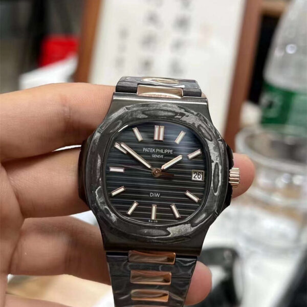 Patek Philippe Nautilus 5711 DIW Factory Rose Gold Dial 40mm Super Clone