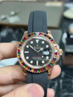 VS Factory Rolex Yacht-Master 116695SATS Rose Gold Dial 40mm