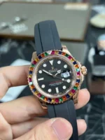 VS Factory Rolex Yacht-Master 116695SATS Rose Gold Dial 40mm - Image 2