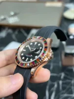 VS Factory Rolex Yacht-Master 116695SATS Rose Gold Dial 40mm - Image 4