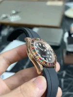 VS Factory Rolex Yacht-Master 116695SATS Rose Gold Dial 40mm - Image 8