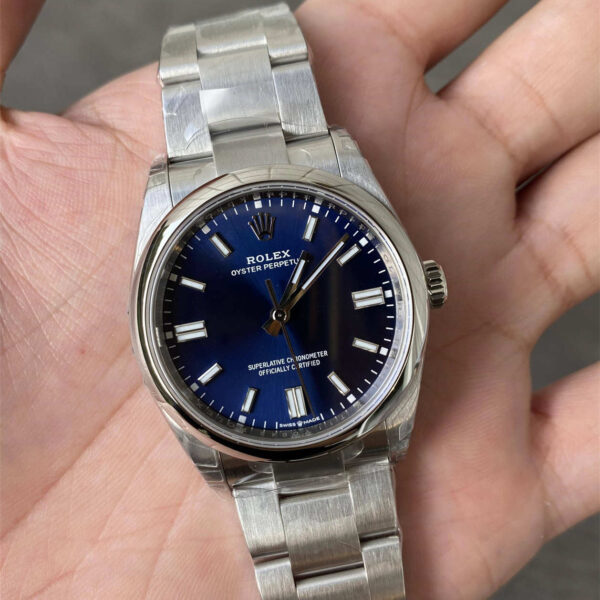 Rolex Oyster Perpetual 126000-0015 VS Factory Blue Dial 36mm Top Clone